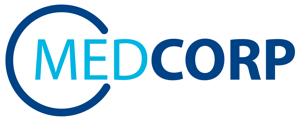 Logo de Medcorp, cliente de Racker